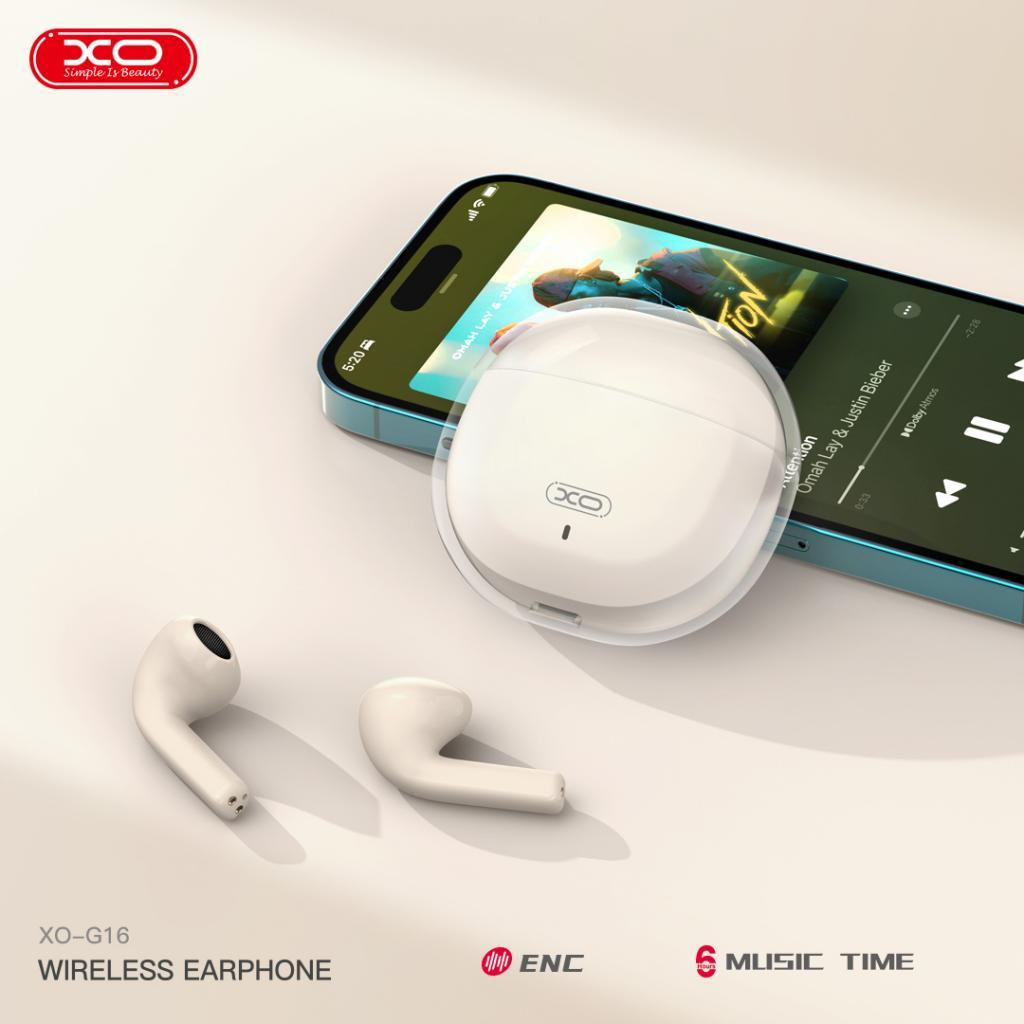 Навушники XO G16 ENC White (XO-G16WH) - зображення 3