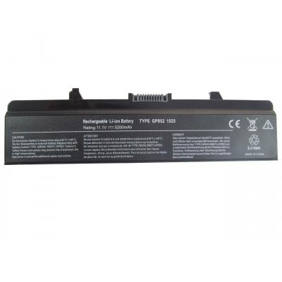Акумулятор до ноутбука AlSoft Dell Inspiron 1525 RN873 5200mAh 6cell 11.1V Li-ion (A41596) - зображення 1