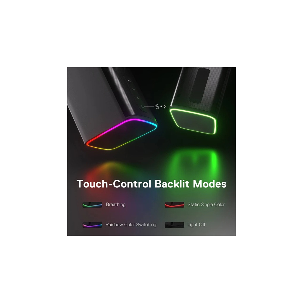 Акустична система Redragon Connie GS814 RGB Bluetooth Black (71987) - изображение 9