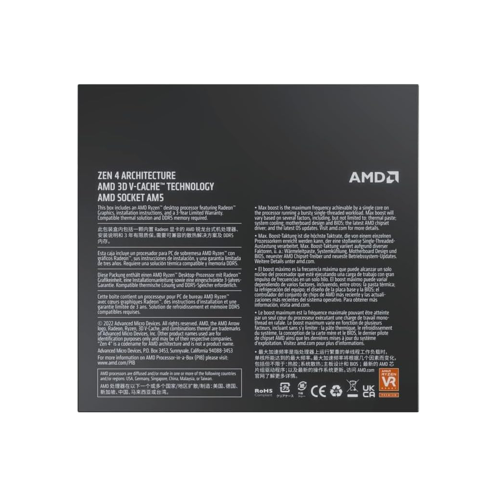 Процесор AMD Ryzen 9 7950X3D (100-000000908) - изображение 4