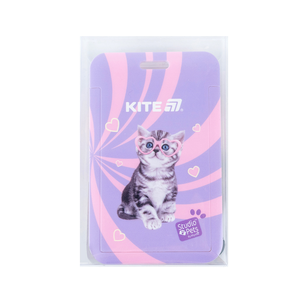 Бейдж Kite слайдер Studio Pets, рожевий (SP25-450) - зображення 3