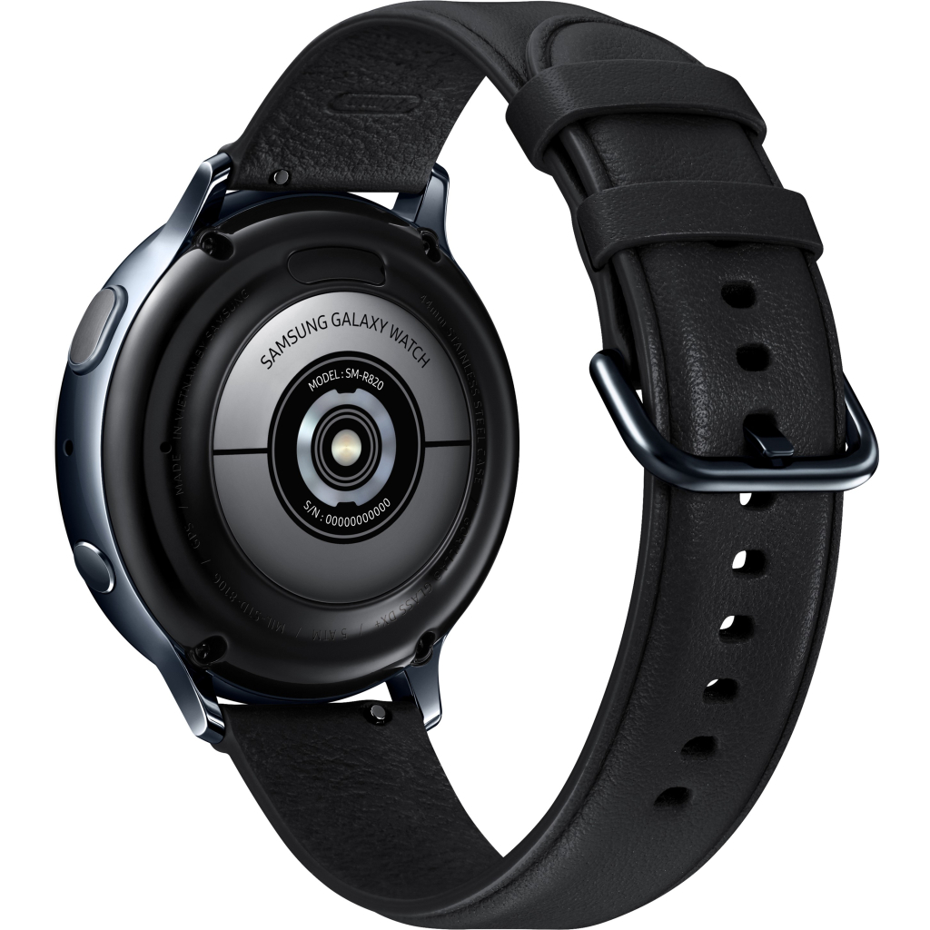 Смарт-годинник Samsung SM-R820S/4 (Galaxy Watch Active2 44mm SS) Black (SM-R820NSKASEK) - зображення 4