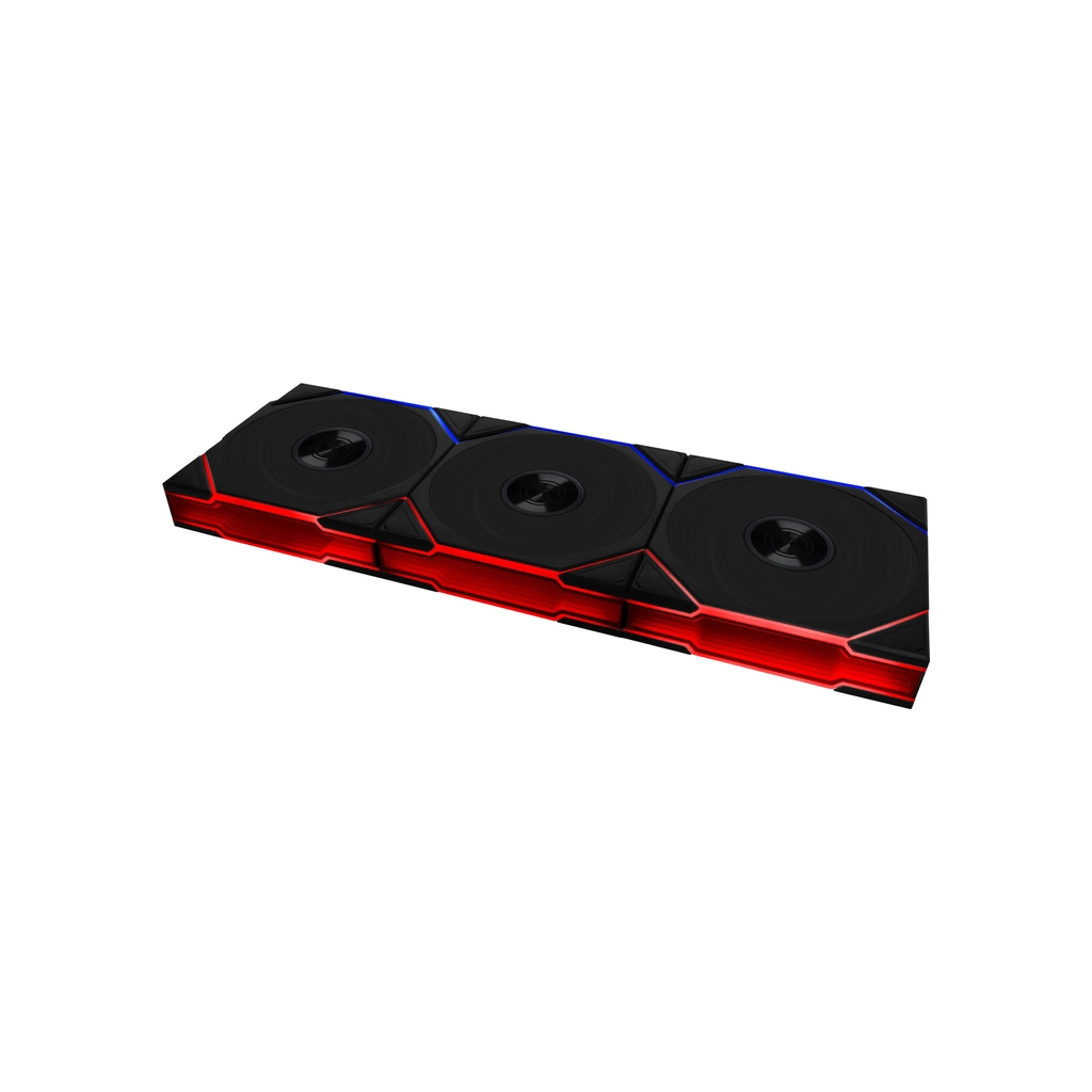 Кулер до корпусу Lian Li Uni Fan TL WIRELESS 120-3, Black (G99.12TL1W3B.00) - зображення 2
