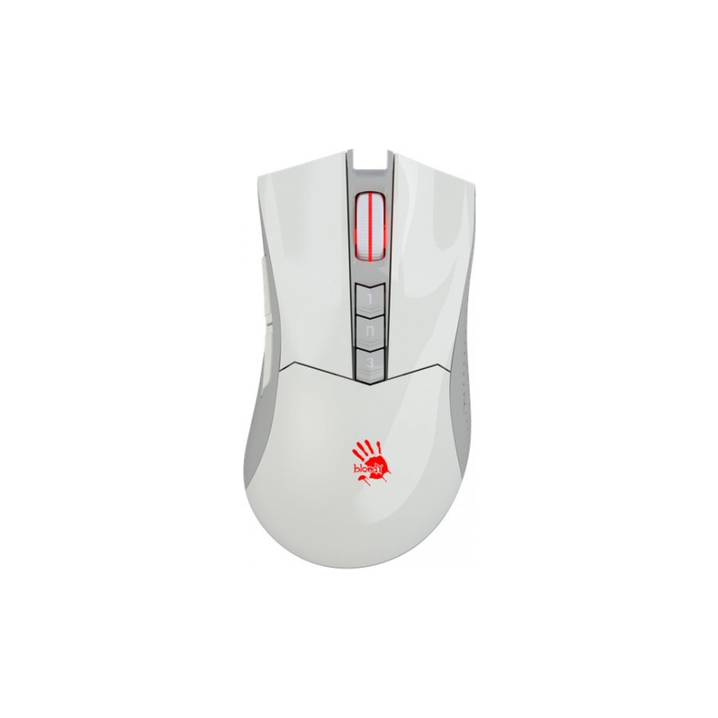 Мишка A4Tech Bloody R90 Plus Wireless Greyish White (4711421001731) - зображення 1