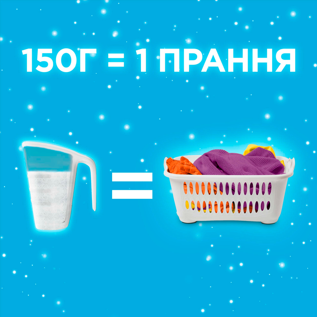Пральний порошок Gala Аква-Пудра Морська свіжість для кольорової білизни 3.6 кг (8006540519394) - зображення 4