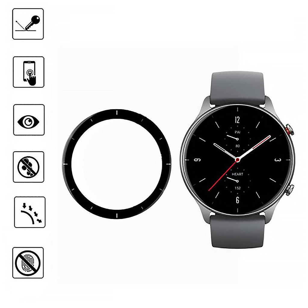 Плівка захисна BeCover Amazfit GTR 2E Black (706052) - зображення 2