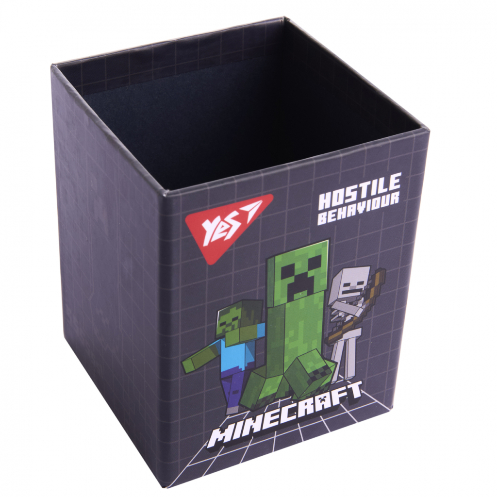 Підставка для дрібниць Yes Minecraft картон, сірий (708332) - изображение 2