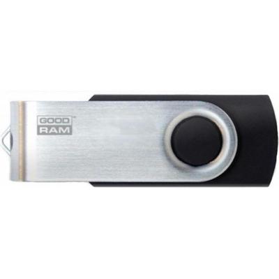 USB флеш накопичувач Goodram 32GB Twister Black USB 3.0 (PD32GH3GRTSKR9) - зображення 1
