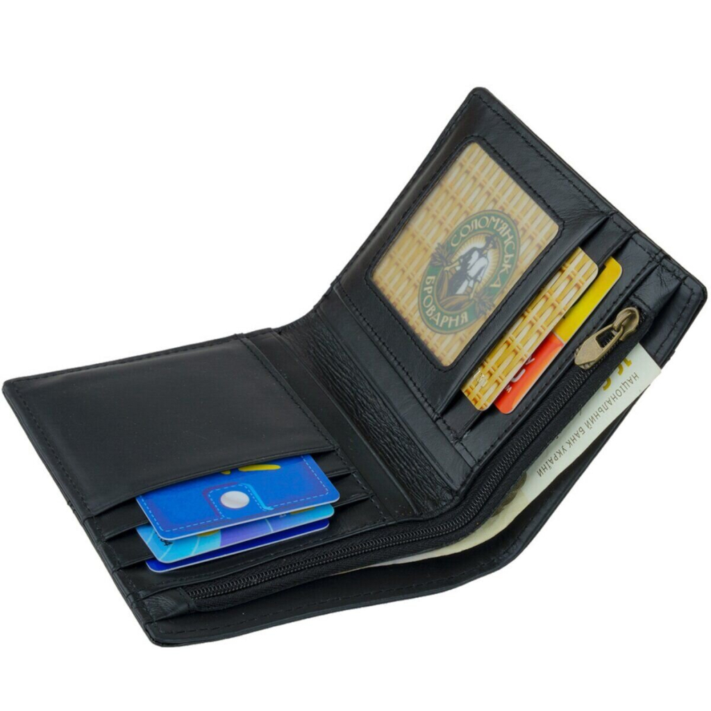 Гаманець Vintage Чорний (14921) - изображение 9