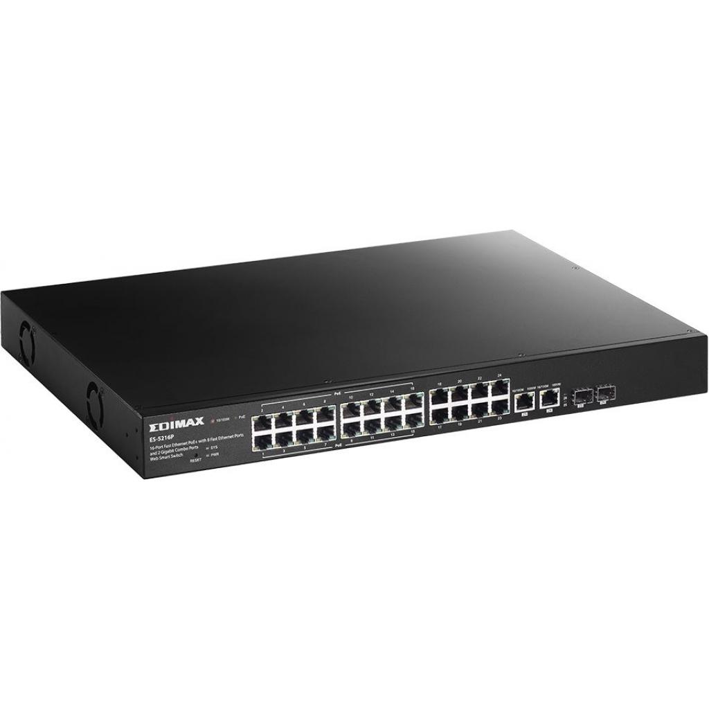 Комутатор мережевий Edimax ES-5216P - зображення 3