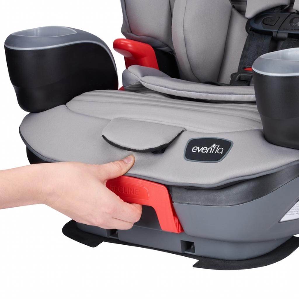 Автокрісло Evenflo Evolve Platinum Charcoal Stripe (032884194322) - зображення 6