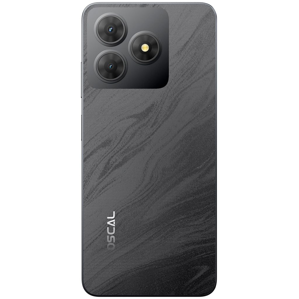 Мобільний телефон Oscal Flat 2 4/128GB Phantom Black - зображення 3