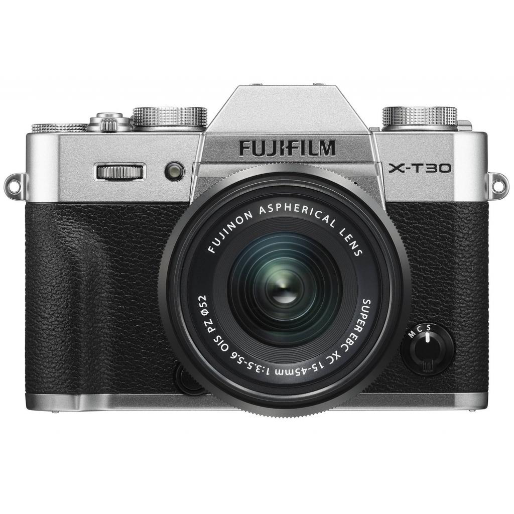 Цифровий фотоапарат Fujifilm X-T30 XC 15-45mm F3.5-5.6 Kit Silver (16619126) - зображення 2