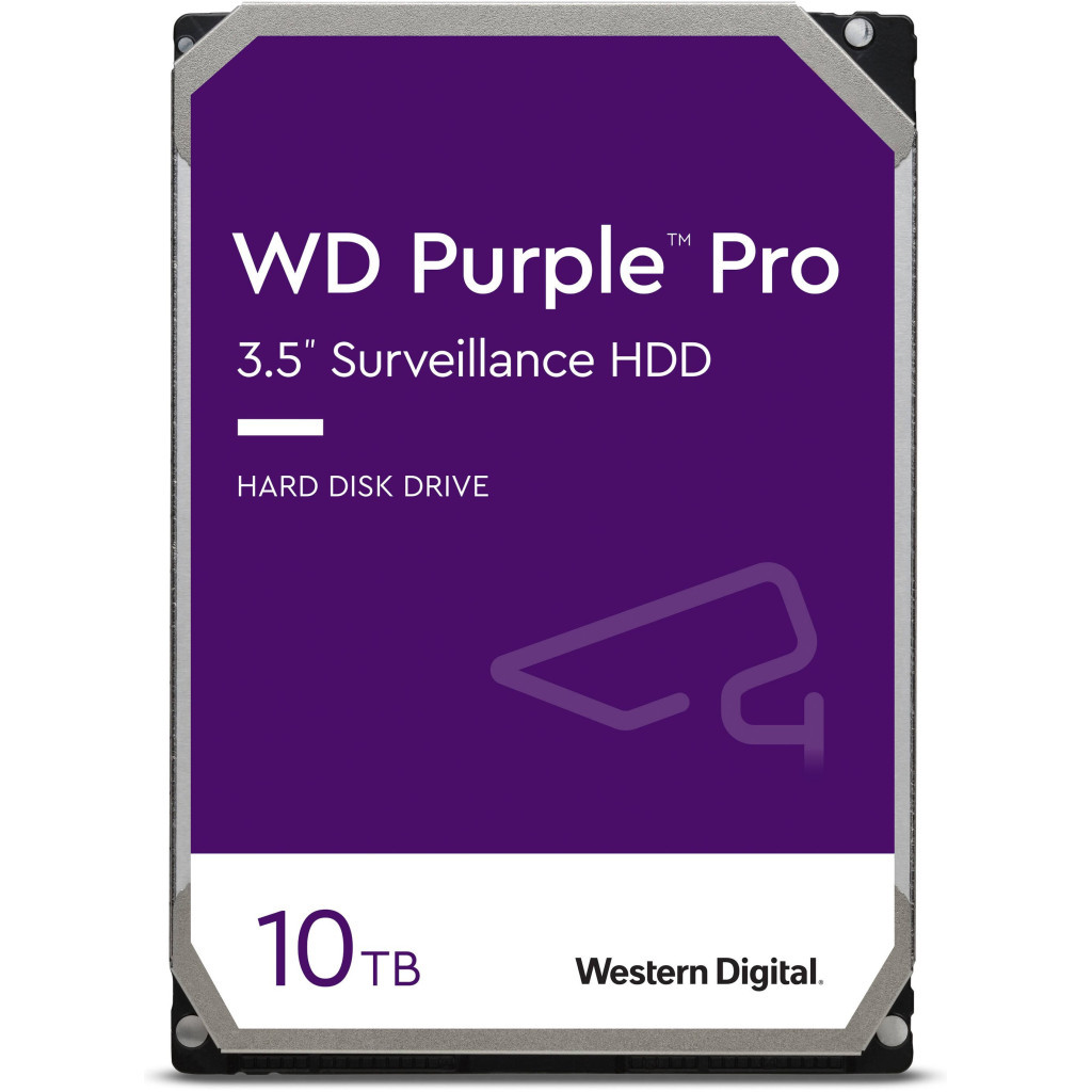 Жорсткий диск 3.5" 10TB WD (# WD101PURZ #) - зображення 1