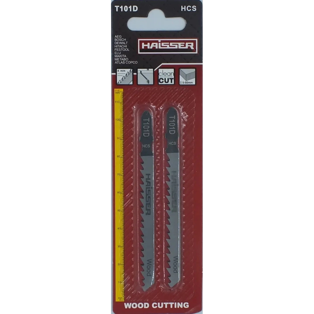 Полотно HAISSER пиляльне - T101D, 75мм, н-р 2шт (34799) - зображення 1