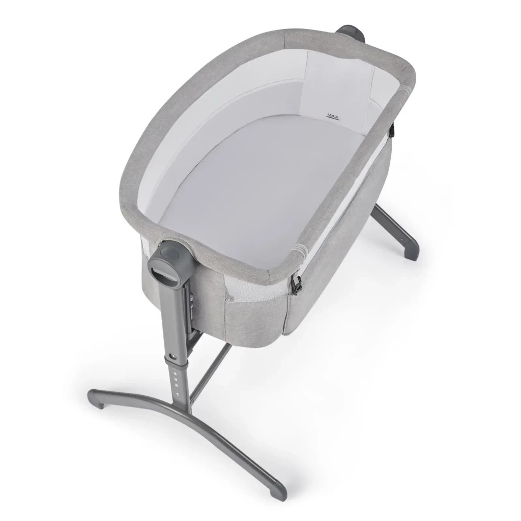 Ліжечко Kinderkraft приставна люлька Bea Grey (5902533917822) - зображення 5