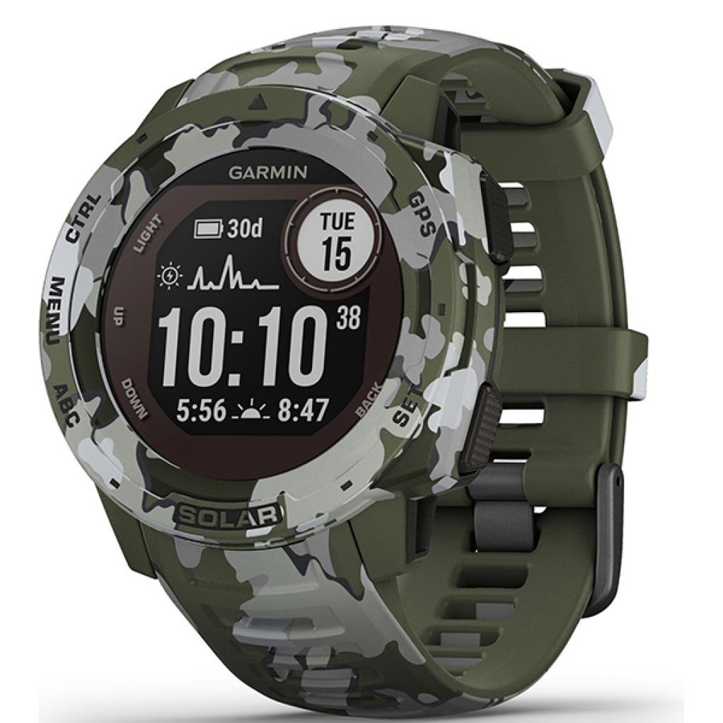 Смарт-годинник Garmin Instinct Solar, Camo Edition, Lichen Camo (010-02293-06) - зображення 1