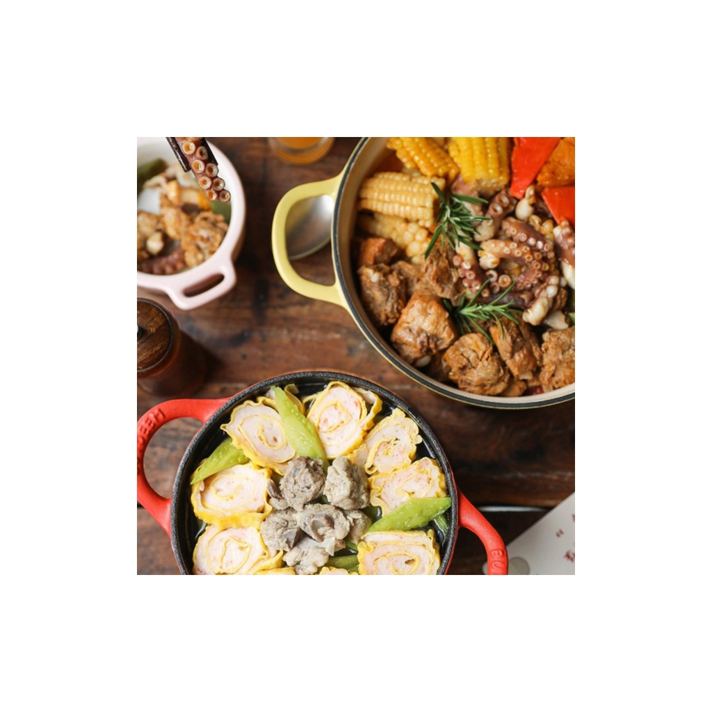 Гусятниця Buydeem CP541 Koi Red чавунна емальована 1.8 л (CP541-KR) - зображення 6