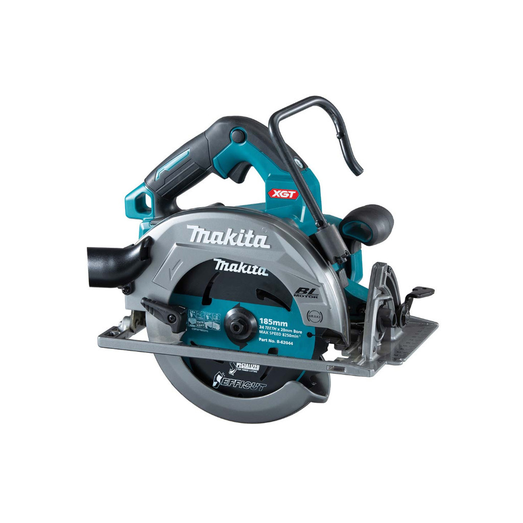Дискова пила Makita HS003GM201 XGT, 40 V Max, 190 мм, BL4040x2 шт, DC40RA, Makpa (HS003GM201) - зображення 1