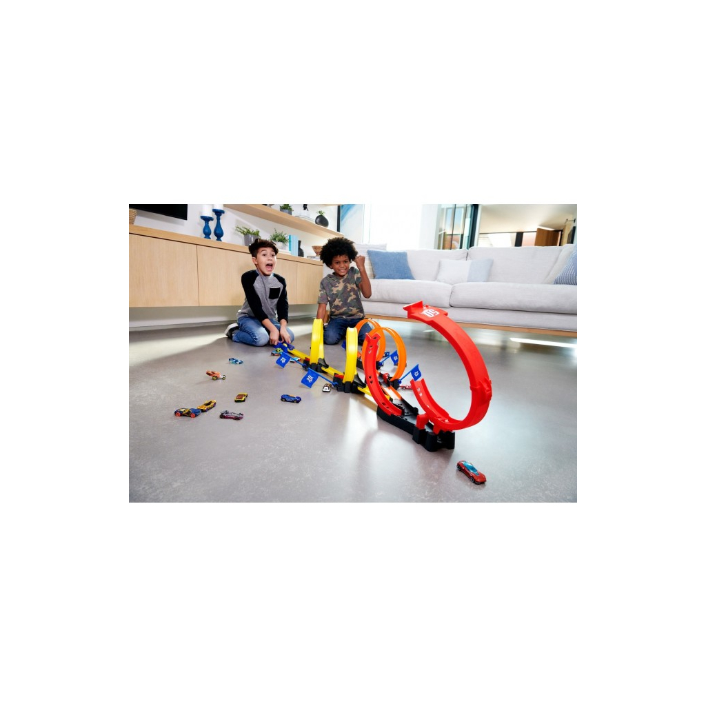 Автотрек Hot Wheels Карколомні трюки в петлях (HDR83) - изображение 6