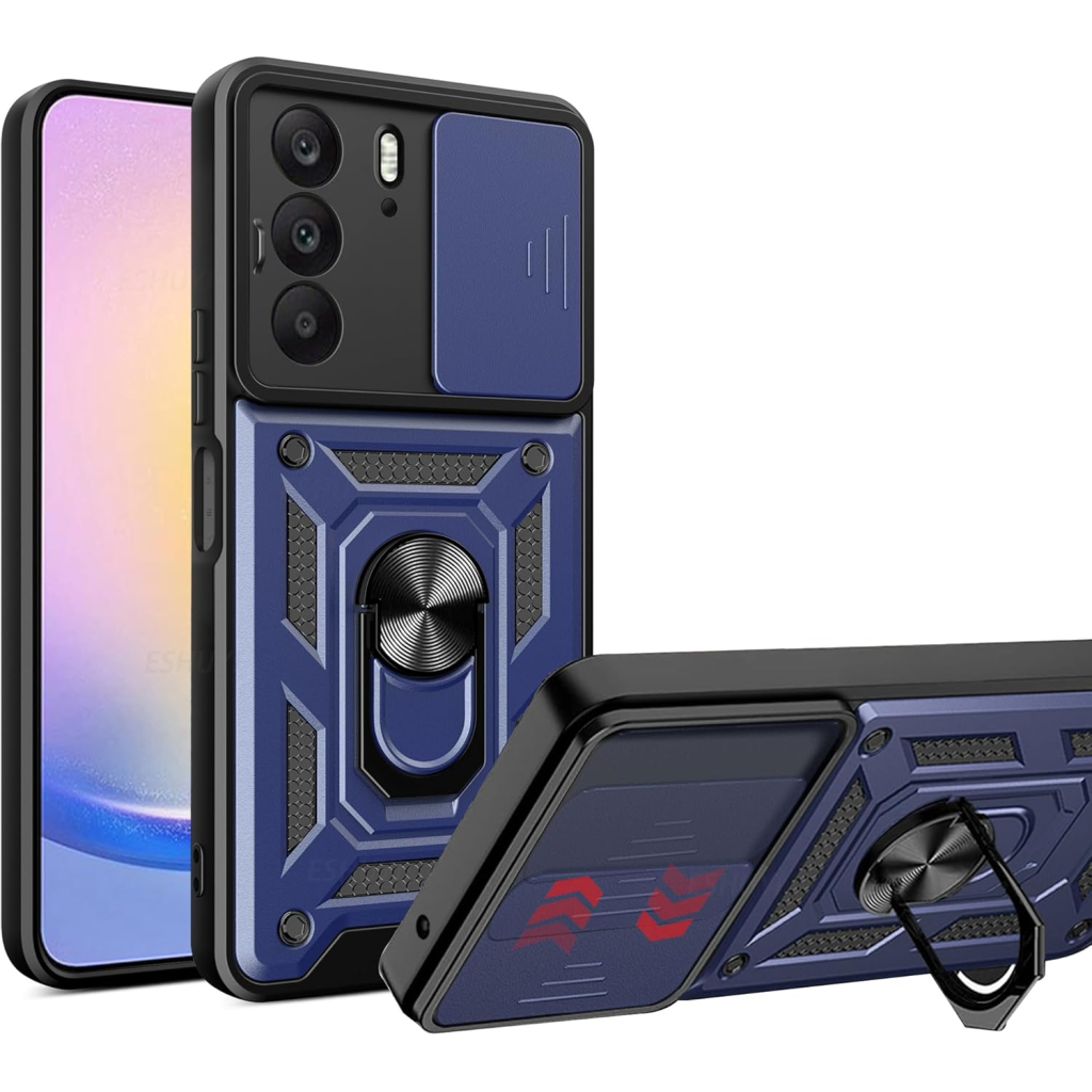 Чохол до мобільного телефона BeCover Military Realme C75 4G Blue (713540) - зображення 6