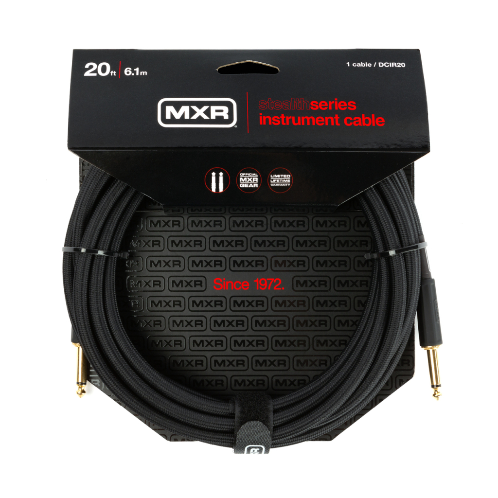 Інструментальний кабель MXR Stealth Series Instrument Cable 6m (DCIR20) - picture 1