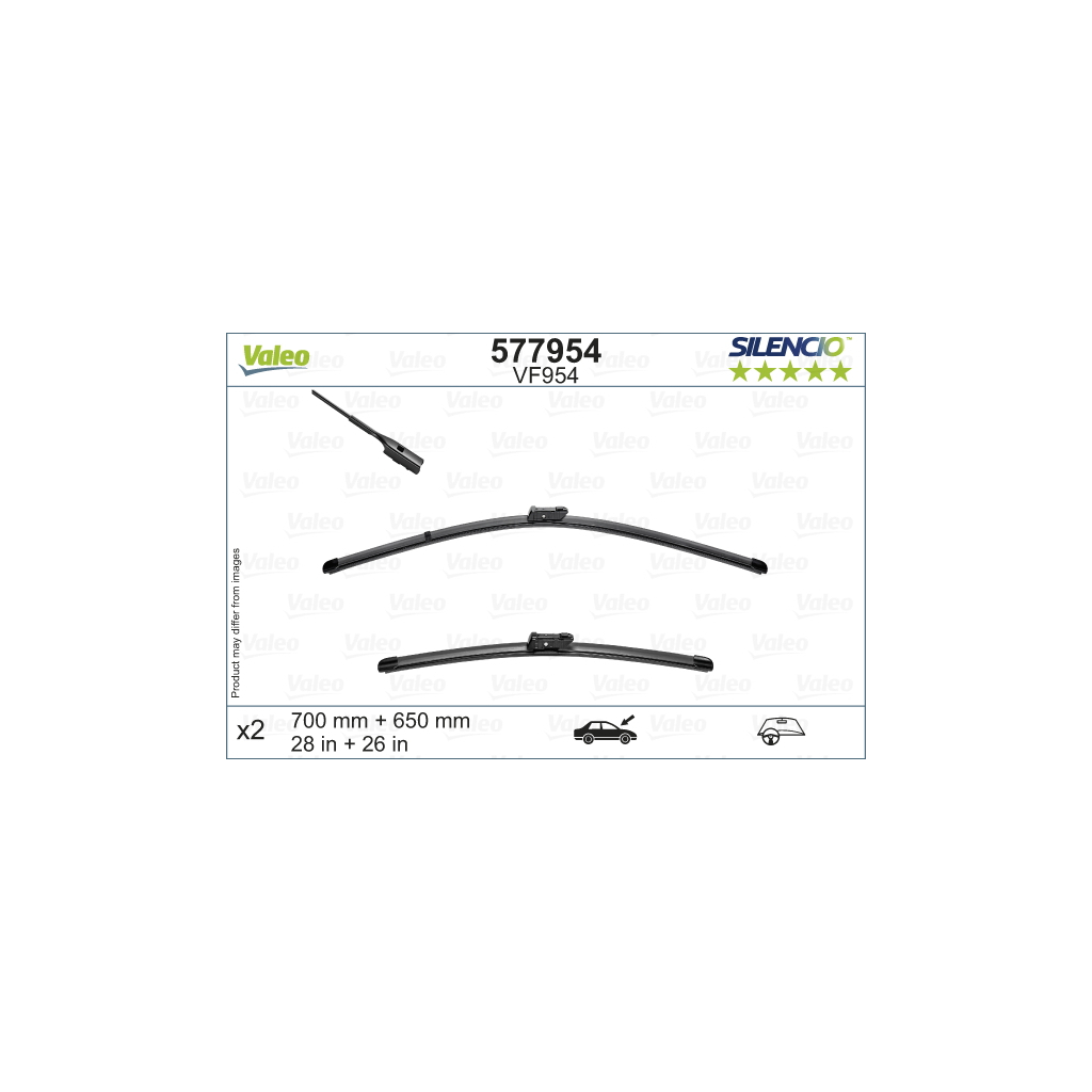 Щітка склоочисника Valeo 577954 - зображення 1
