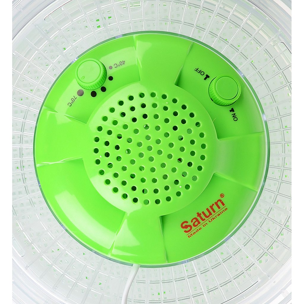 Сушка для овочів та фруктів Saturn ST-FP0113 Green (ST-FP0113Green) - зображення 4