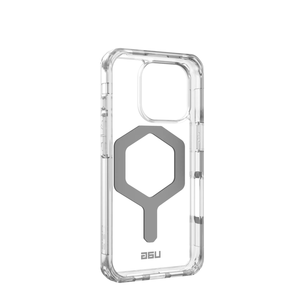Чохол до мобільного телефона UAG iPhone 16 Pro Plyo Magsafe Ice/Silver (114480114333) - зображення 6