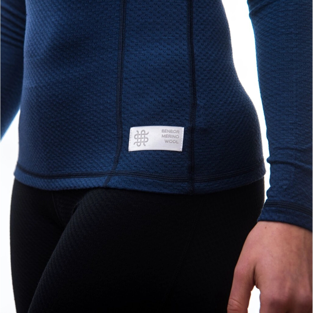 Термокофта Sensor Merino DF LS 19200033, SW11M-deep-blue-M (SW11M-deep-blue-M) - зображення 5