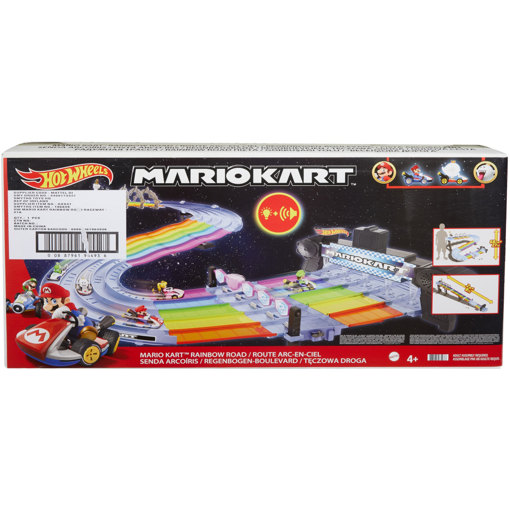 Автотрек Hot Wheels Mario Kart Райдужний шлях (GXX41) - изображение 8