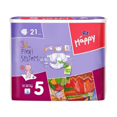 Підгузки Bella Baby Happy Junior 12-25 кг 21 шт (5900516600792) - зображення 1