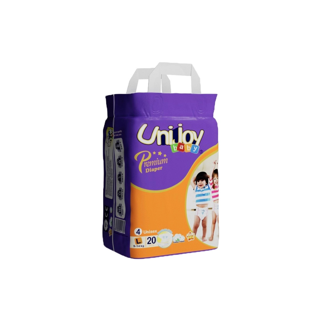 Підгузки Unijoy baby Premium L ( 9-14 кг) 20 шт (6973920541035) - зображення 2