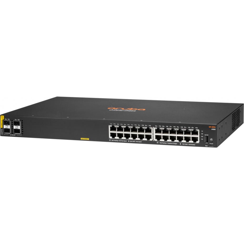Комутатор мережевий HP CX 6100-24GPOE-4SFP+ (JL677A) - зображення 3