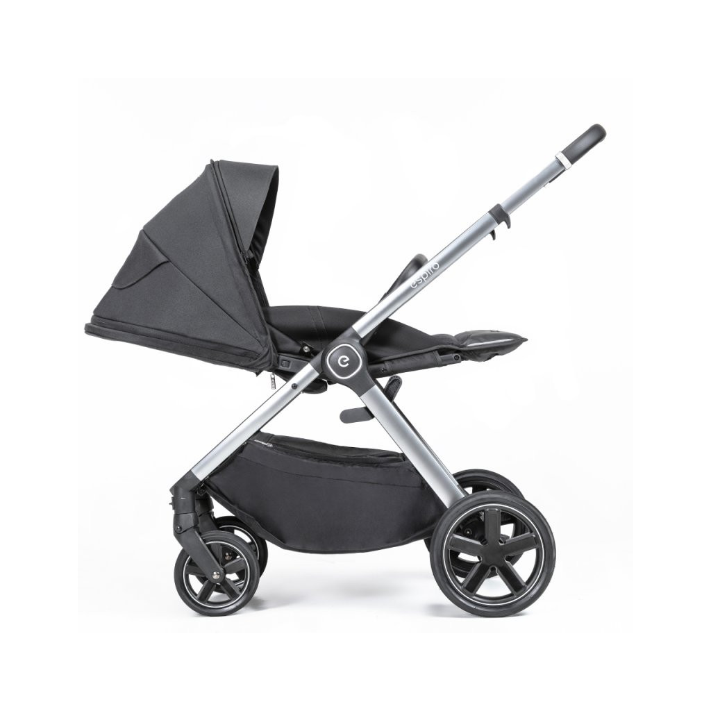 Коляска Espiro 2 в 1 Only New 110 Black Space чорна рама (5906724204234) - зображення 7