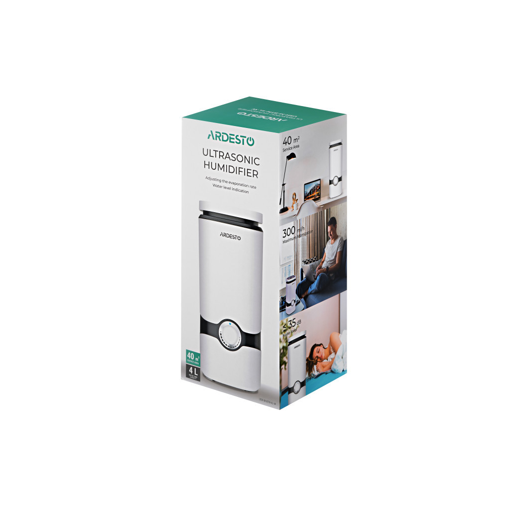 Зволожувач повітря Ardesto USH-M-BTN-4L-W - зображення 4
