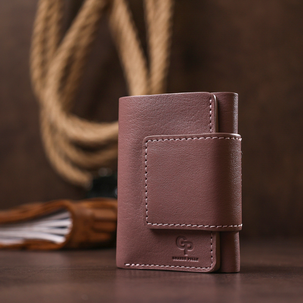 Портмоне Grande Pelle Рожеве (11575) - зображення 9