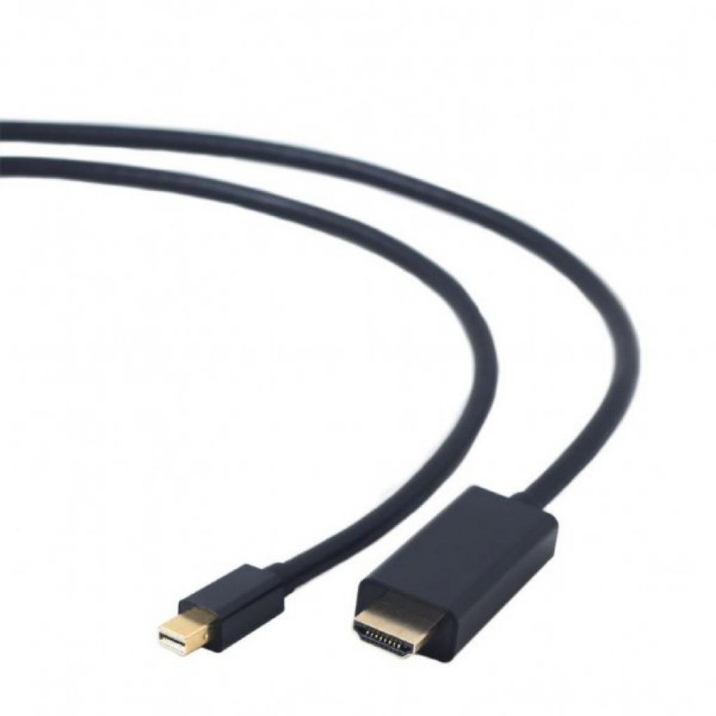 Кабель мультимедійний miniDisplayPort to HDMI 1.8m Cablexpert (CC-mDP-HDMI-6) - зображення 1