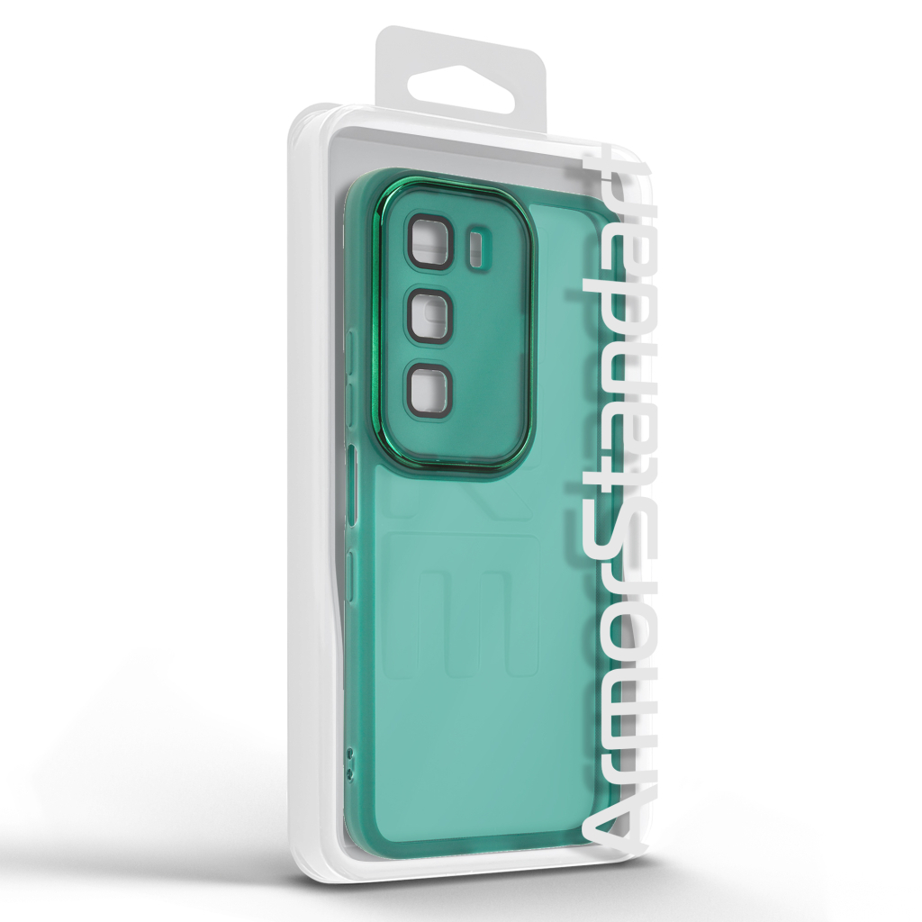 Чохол до мобільного телефона Armorstandart Shade Infinix Hot 60 4G Dark Green (ARM88250) - зображення 3