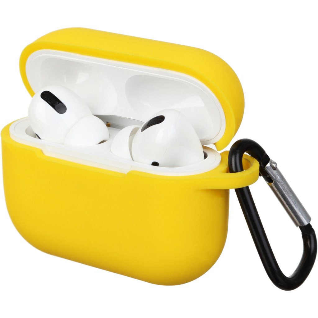 Чохол для навушників Armorstandart Silicone Case для Apple Airpods Pro Yellow (ARM56079) - зображення 1