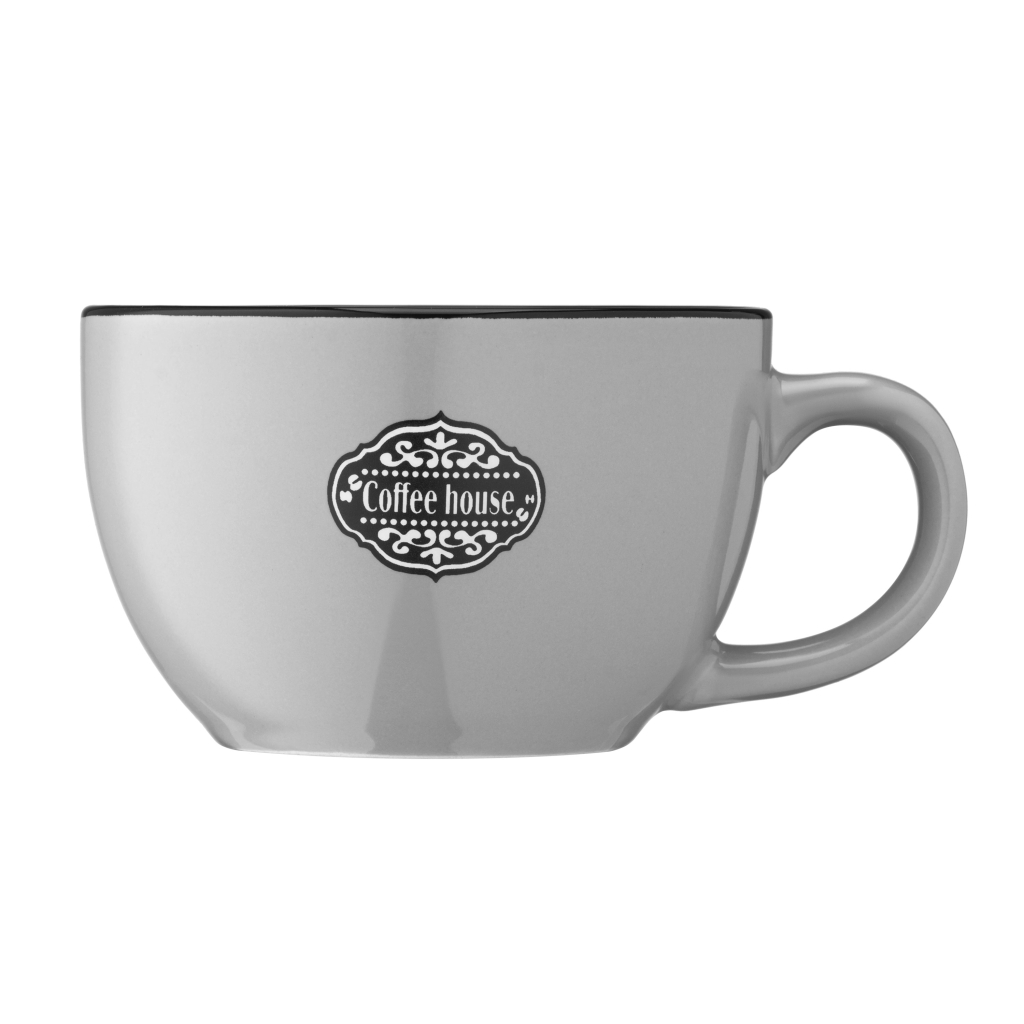 Чашка Ardesto Floerino 480 мл Grey (AR3485GY) - зображення 5