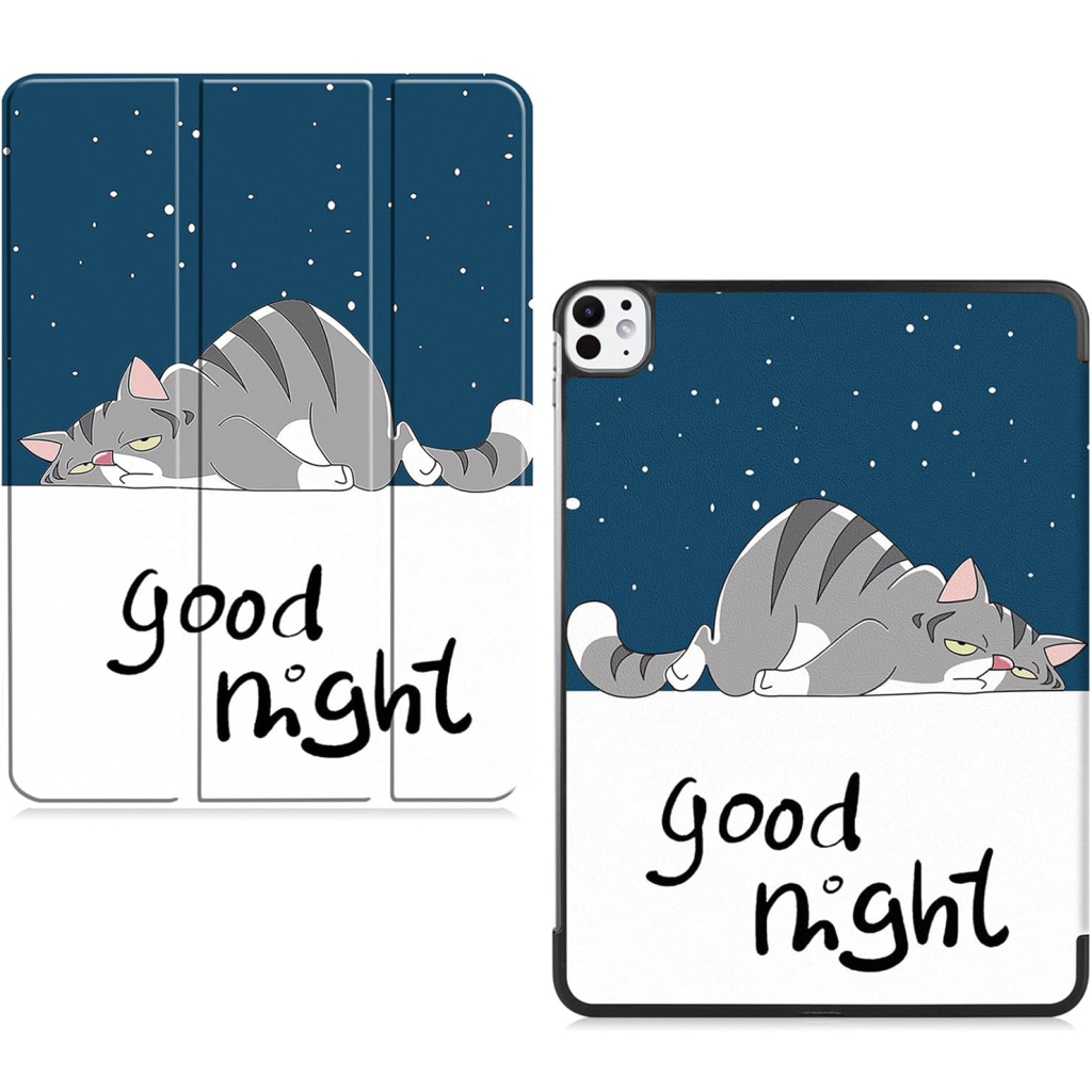 Чохол до планшета BeCover Smart Case Apple iPad Pro 13" M4 2024 Good Night (711651) - зображення 4
