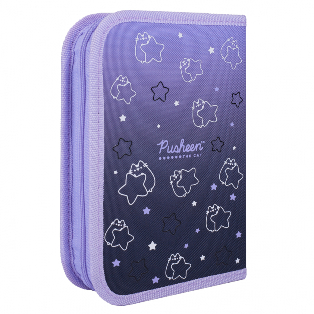 Пенал Yes Pusheen Stellar HP твердий одинарний з двома клапанами (533626) - зображення 2