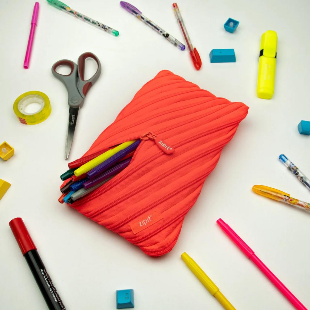 Пенал Zipit Neon Jumbo Glowing Peach (ZTJ-NN-2) - зображення 3