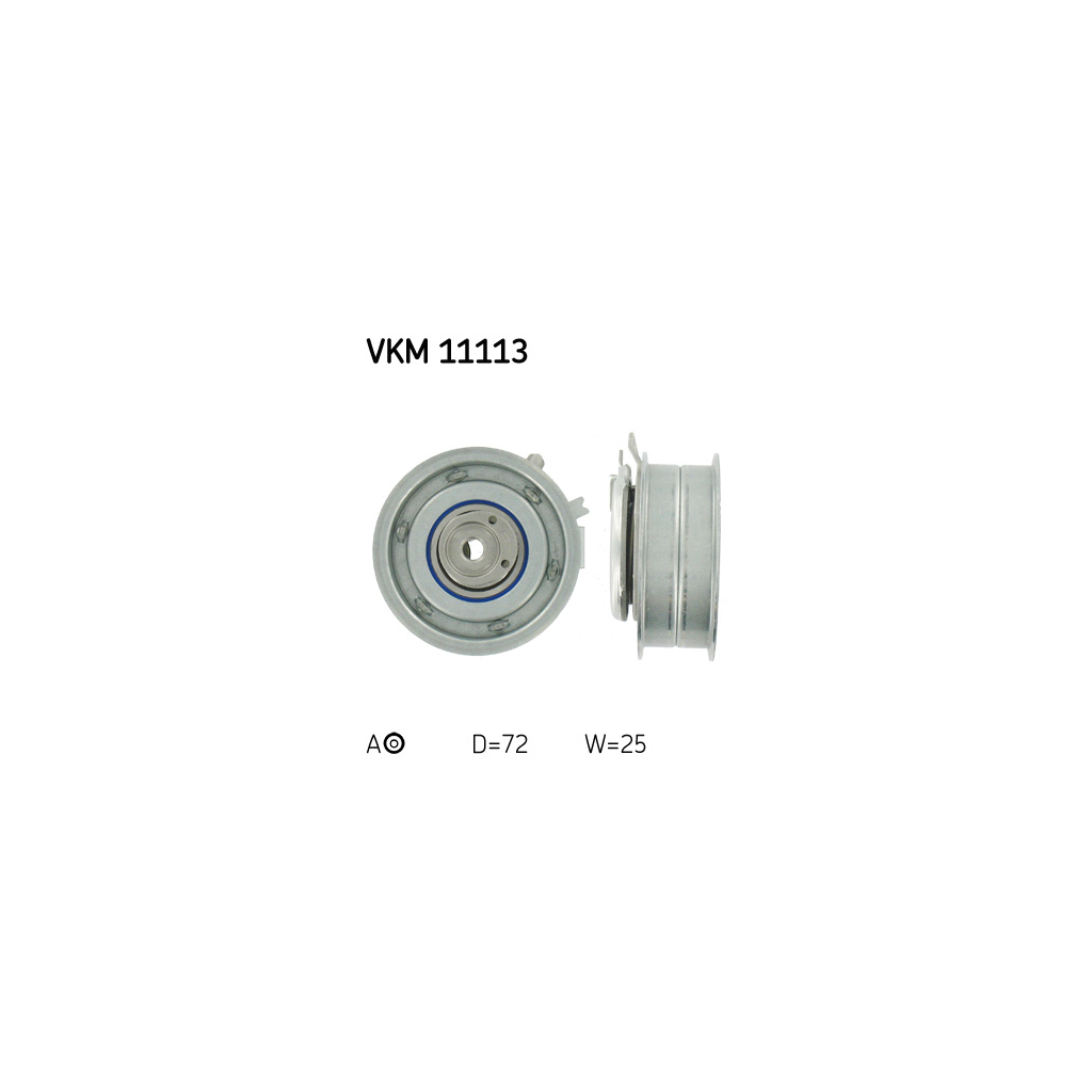 Ролик натягувача ременя SKF VKM 11113 - зображення 1