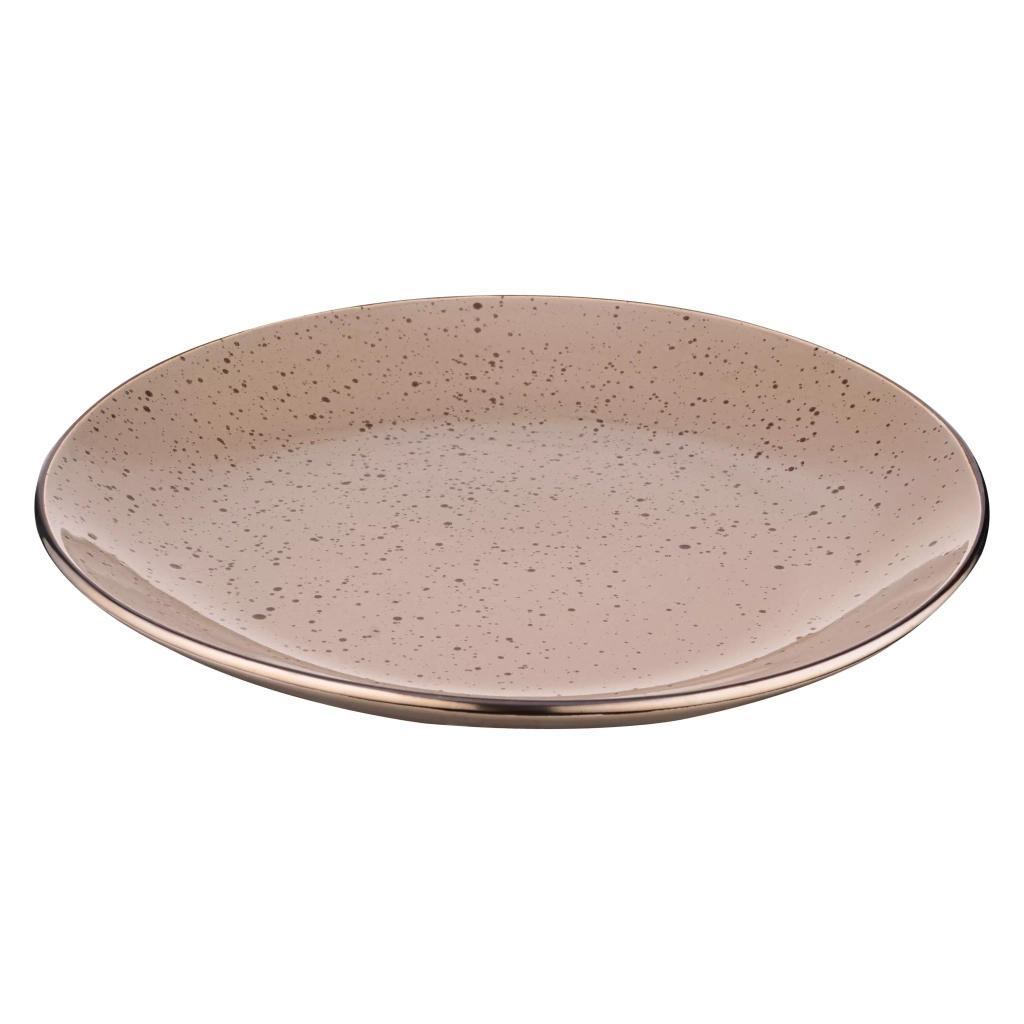 Тарілка Ardesto Emilia, 27.5см, кераміка, коричневий (AR0826EBR) - зображення 2