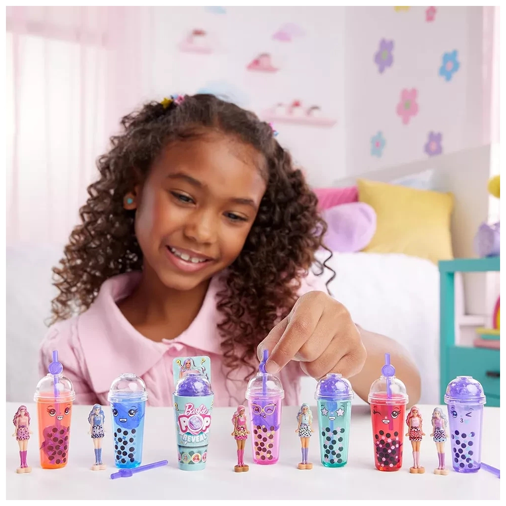 Лялька Barbie сюрприз Mini BarbieLand Pop Reveal Круті Бабл-ті (JCR22) - зображення 5