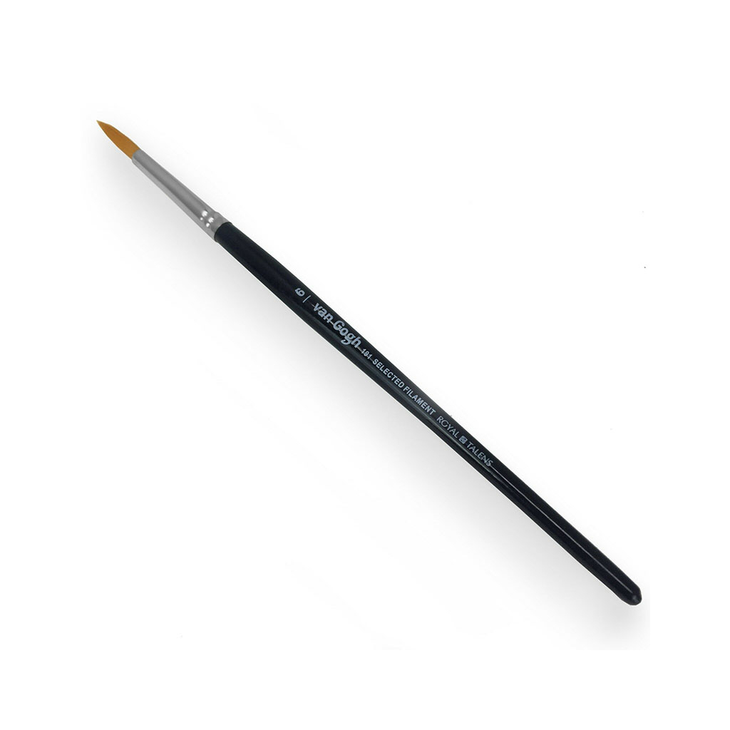 Акварельні фарби Royal Talens Van Gogh 24 кольори кювети + пензлик, метал (8712079048907) - изображение 4