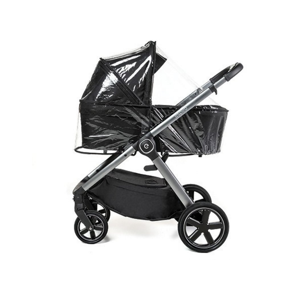 Коляска Espiro 2 в 1 Only New 10 Black Space сіра рама (5906724204227) - зображення 11