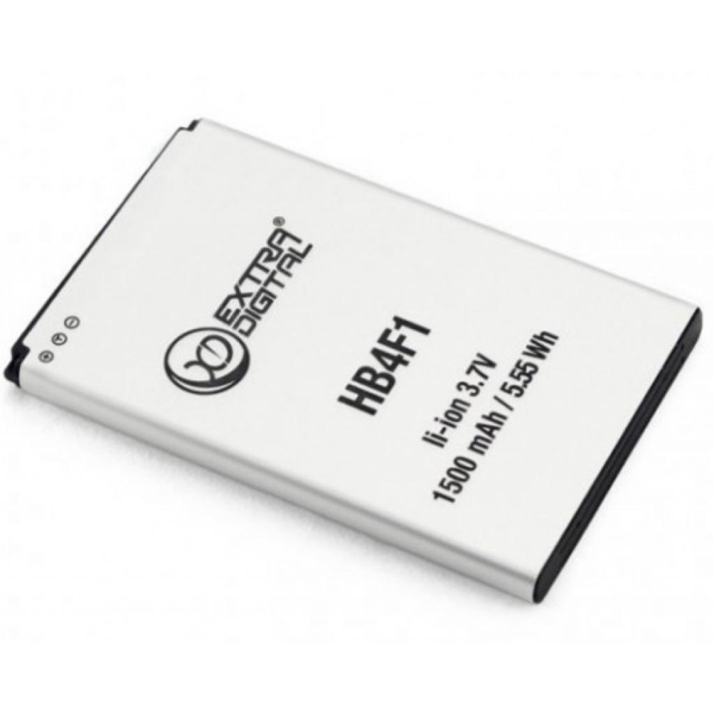 Акумуляторна батарея Extradigital Huawei HB4F1 1500 mAh (BMH6434) - зображення 4